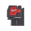 MILWAUKEE Bezdrôtový krížový a bodový laser L4 CLLP-301C (1 x 3,0 Ah batéria + USB nabíjací kábel)
