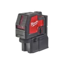 MILWAUKEE Bezdrôtový krížový a bodový laser L4 CLLP-301C (1 x 3,0 Ah batéria + USB nabíjací kábel)