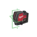 MILWAUKEE Bezdrôtový krížový a bodový laser L4 CLLP-301C (1 x 3,0 Ah batéria + USB nabíjací kábel)