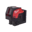 Bezdrôtový krížový a bodový laser MILWAUKEE M12 CLLP-0C (bez batérie + nabíjačky)