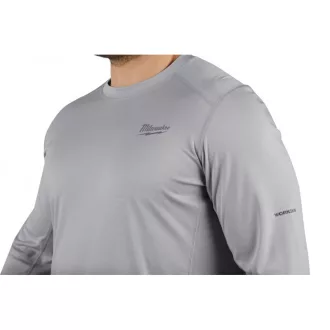   Technické tričko MILWAUKEE s dlhým rukávom sivá WWLSG-XL WORKSKIN™