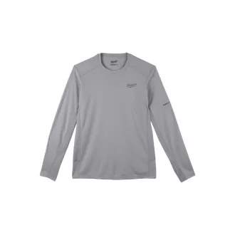  Technické tričko MILWAUKEE s dlhým rukávom sivá WWLSG-XXL WORKSKIN™
