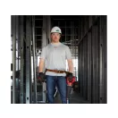 Technické tričko MILWAUKEE s krátkym rukávom sivá WWSSG-S WORKSKIN™