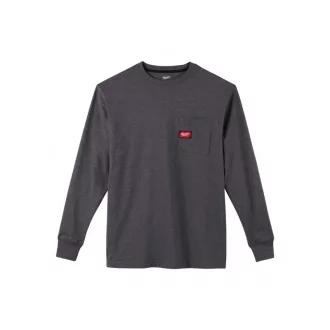   MILWAUKEE Tričko s dlhým rukávom šedé WTLSG-L WORKSKIN™