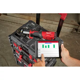   Akumulátorový lis MILWAUKEE M18 ONEBLHPT-302C bez uhlíkovej kefky (2 x 3,0 Ah batérie + nabíjačka)