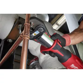   Akumulátorový lis MILWAUKEE M18 ONEBLHPT-302C bez uhlíkovej kefky (2 x 3,0 Ah batérie + nabíjačka)
