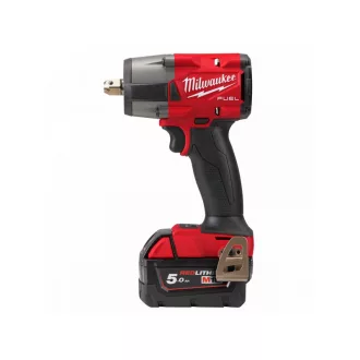   MILWAUKEE Akumulátorový rázový uťahovák s dorazovým kolíkom M18 FMTIW2P12-502 x (2 x 5,0 Ah batéria + nabíjačka)