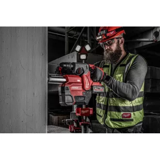   MILWAUKEE Akumulátorové kombinované kladivo s vysávačom M18 ONEFHXDEL-552C SDS-Plus (2 x 5,5 Ah batérie + nabíjačka)