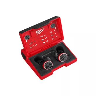   MILWAUKEE Nabíjateľné slúchadlá na ochranu sluchu s funkciou BLUETOOTH L4 RLEPB-301 USB (3,0 Ah/4,0V)