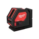 MILWAUKEE Alkalický krížový čiarový laser samonastavovací zelený CLL-C IP 54