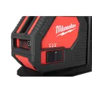 MILWAUKEE Alkalický krížový čiarový laser samonastavovací zelený CLL-C IP 54