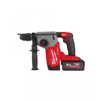   MILWAUKEE Akumulátorové kombinované kladivo M18 FHX-552 x SDS-Plus (2 x 5,5 Ah batérie + nabíjačka)