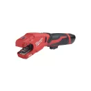 MILWAUKEE Akumulátorová rezačka rúr na nerezovú oceľ M12 PCSS-202C RAPTOR™ (2 x 2,0 Ah batéria + nabíjačka)