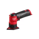 MILWAUKEE Akumulátorová trojuholníková brúska M12 FDSS-0B (bez akumulátora + nabíjačky)