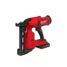 MILWAUKEE Akumulátorová zošívačka na stavbu plotov M18 FFUS-302C (2 x 3,0 Ah batérie + nabíjačka)