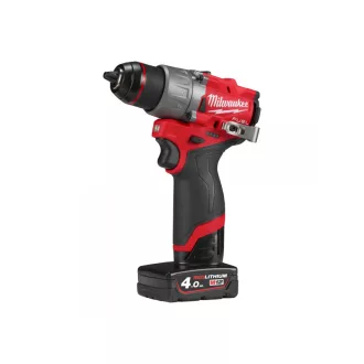   MILWAUKEE Akumulátorový vŕtací skrutkovač M12 FDD2-402 x (2 x 4,0 Ah batéria + nabíjačka)