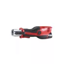 MILWAUKEE Akumulátorový hydraulický lis M12 HPT-202C Geberit Mapress Set (2 x 2,0 Ah batéria + nabíjačka)