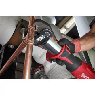   Akumulátorový hydraulický lis MILWAUKEE M18 ONEBLHPT-302C Geberit Mapress Set (2 x 3,0 Ah batéria + nabíjačka)
