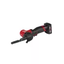 MILWAUKEE Akumulátorový pilník na opasok M12 FBFL10-402B (2 x 4,0 Ah batérie + nabíjačka)