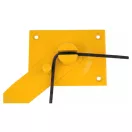 VOREL Ohýbačka betonárskej výstuže 6-8 mm 16 x 12 x 5 mm