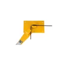 VOREL Ohybačka pre betónovú oceľ 14-16 mm 25 x 16 x 6 mm