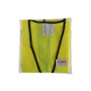 Vesta s reflexnými pruhmi FLUO žltá XXL