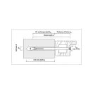 CELO hmoždinka na upevnenie kovového puzdra MR 10-112 (6 ks)