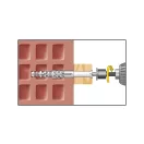 CELO Plastová hmoždinka MFR 10-135 SB TX (4ks)