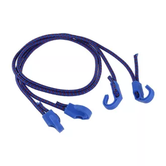 Nastaviteľné gumené lano 1200 x 8 mm s háčikom (2 ks)