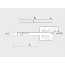 CELO hmoždinka na upevnenie kovového puzdra MR 10-152 (6 ks)