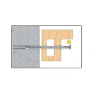 CELO hmoždinka na upevnenie kovového puzdra MR 10-92 (6 ks)