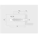 CELO GB YTONG alebo hmoždinka do pórobetónu 10 (4 ks)