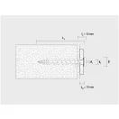 CELO IPS 80 skrutka do izolačného materiálu, biela - RAL 9003 + PH, A2 (4 ks)