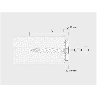   CELO IPS 80 skrutka do izolačného materiálu, biela - RAL 9003 + PH, A2 (4 ks)