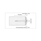 CELO IPS 80 skrutka do izolačného materiálu, biela - RAL 9003 + PH, A2 (4 ks)