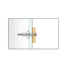 CELO BLISZTER-HRM chrumkavá kovová hmoždinka do sadrokartónu 5-32 RH (4 ks)