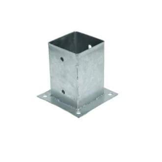   Stĺpové nosné železo je možné hmoždinkami 101 x 101 x 150 mm