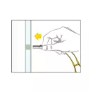 Silný T prvok CELO BTL do sadrokartónu + metrická skrutka M5 x 62 (4 ks)