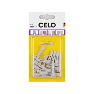   CELO MZK univerzálna hmoždinka golier plastová 6 x 41 (10 ks)