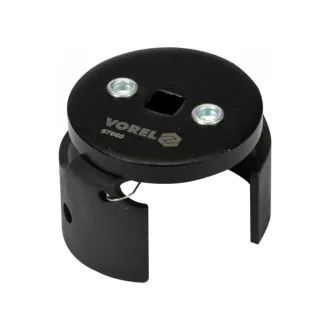   VOREL Kľúč na demontáž olejového filtra nastaviteľný 64 - 80 mm