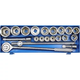 Sada nástrčných kľúčov 20 kusov 3/4" 22-50 mm