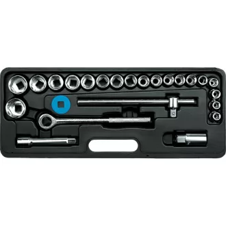 Sada nástrčných kľúčov 24 kusov 1/2" 8-30 mm