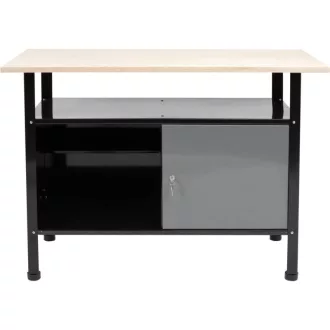   VOREL Skriňový pracovný stôl s 1 dverami 1160 x 600 x 830 mm