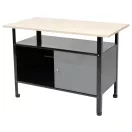 VOREL Skriňový pracovný stôl s 1 dverami 1160 x 600 x 830 mm