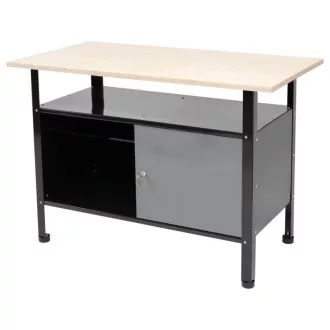   VOREL Skriňový pracovný stôl s 1 dverami 1160 x 600 x 830 mm