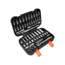 STHOR Sada nástrčných kľúčov 56 kusov 1/4" 4-13 mm CrV