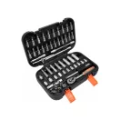STHOR Sada nástrčných kľúčov 56 kusov 1/4" 4-13 mm CrV