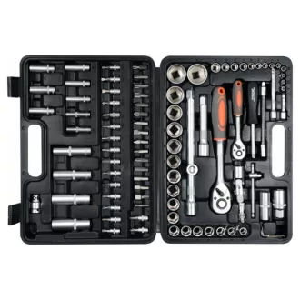   STHOR Sada nástrčných kľúčov 94 kusov 1/4", 1/2"