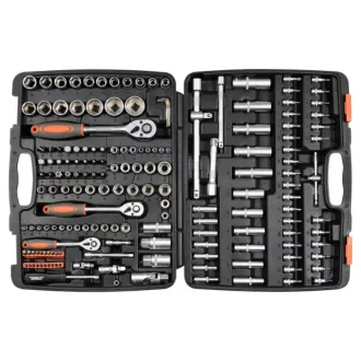   STHOR Sada nástrčných kľúčov 173 kusov 1/4", 3/8", 1/2" CrV