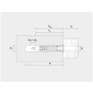 CELO FX 8 univerzálne nylonové hmoždinky (20ks)